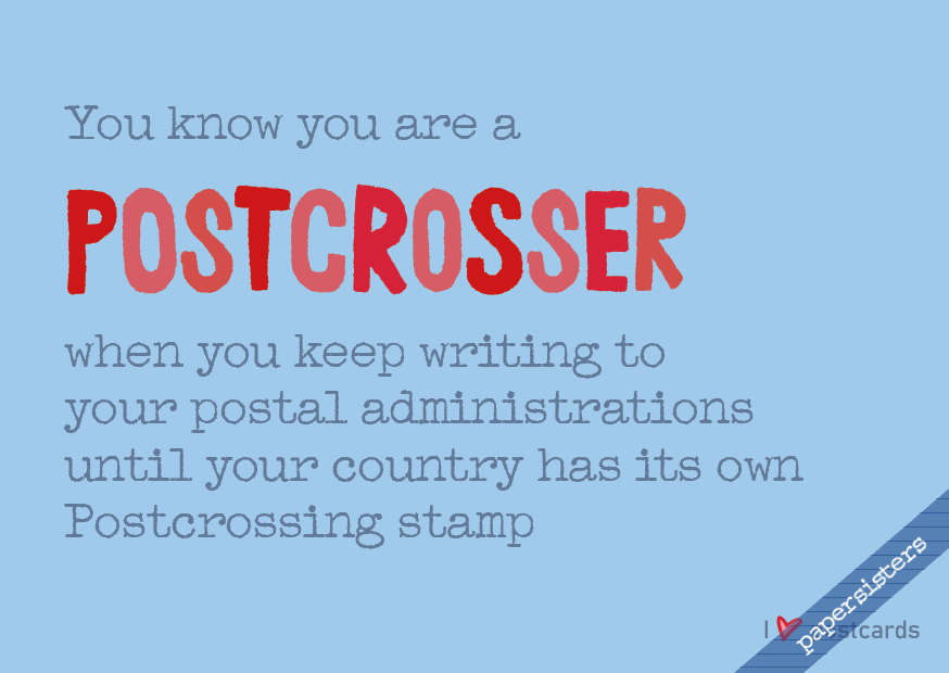 Life of a Postcrosser No.16