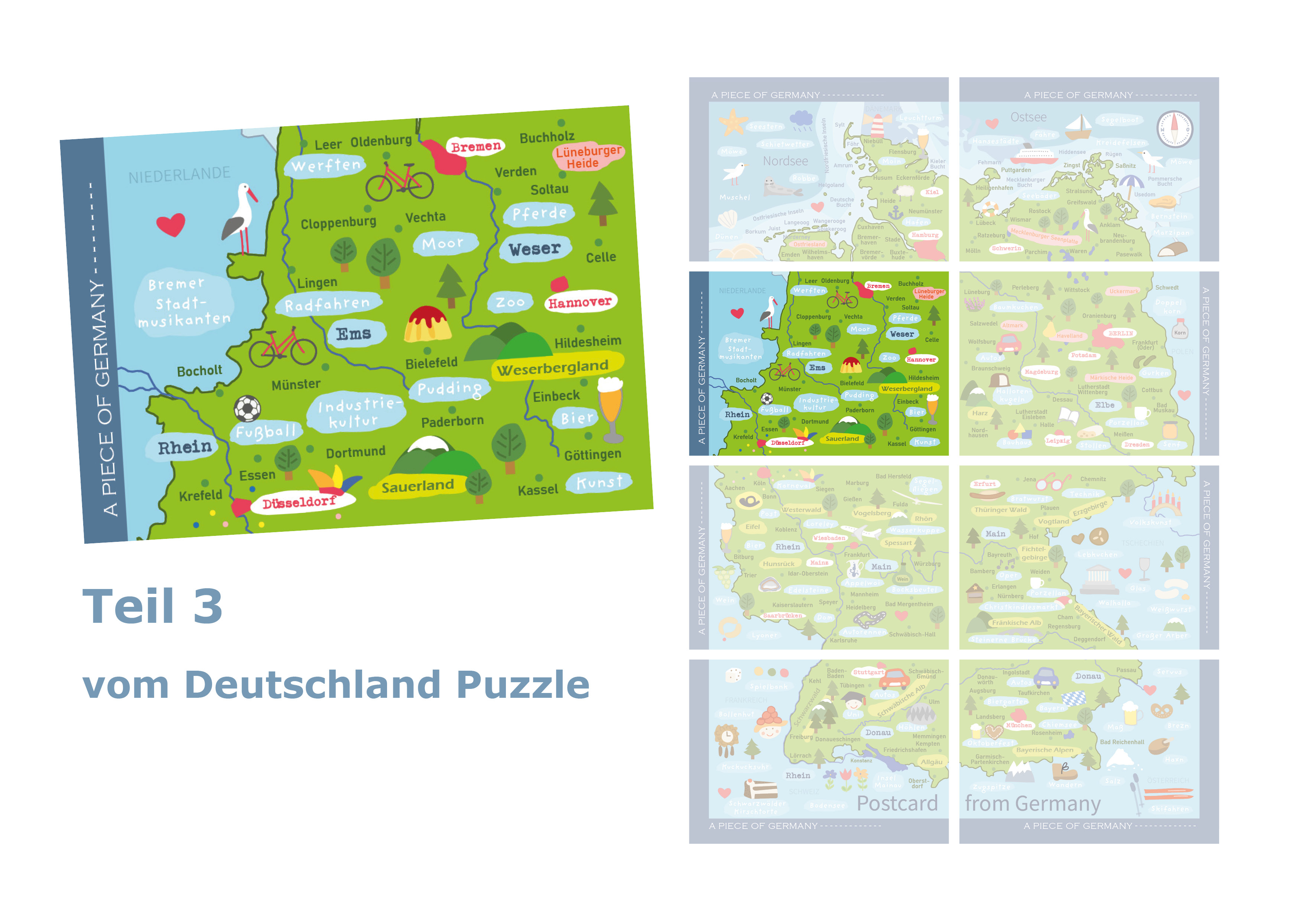 Deutschland Puzzle - Teil 3