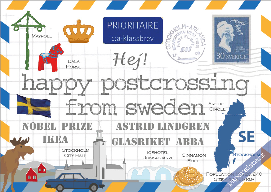 Happy Postcrossing SE
