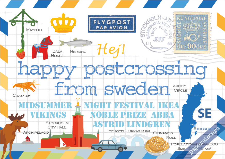 Happy Postcrossing SE 2nd Edition