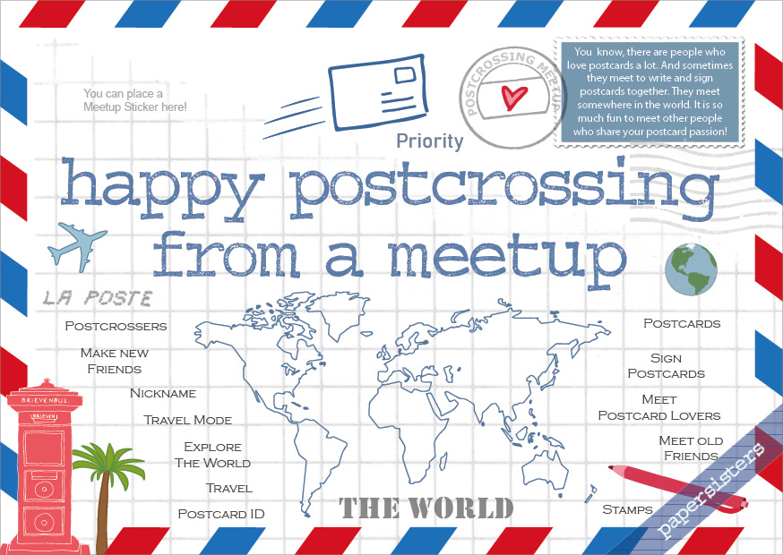 Happy Postcrossing Meetup