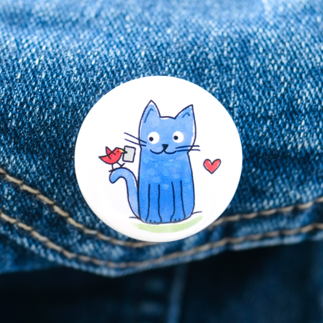 Button "Just Cats"