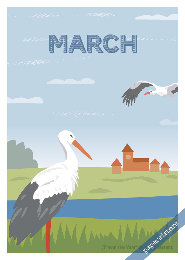 March - Travel the Year