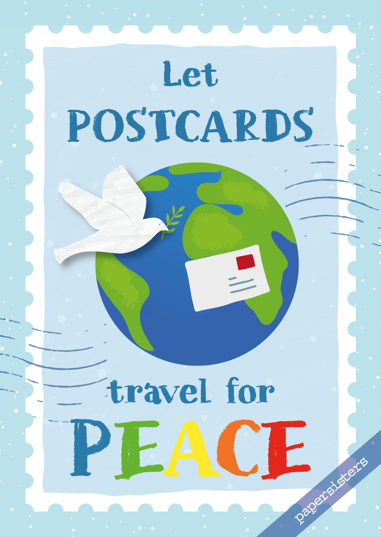 Let Postcards travel for Peace