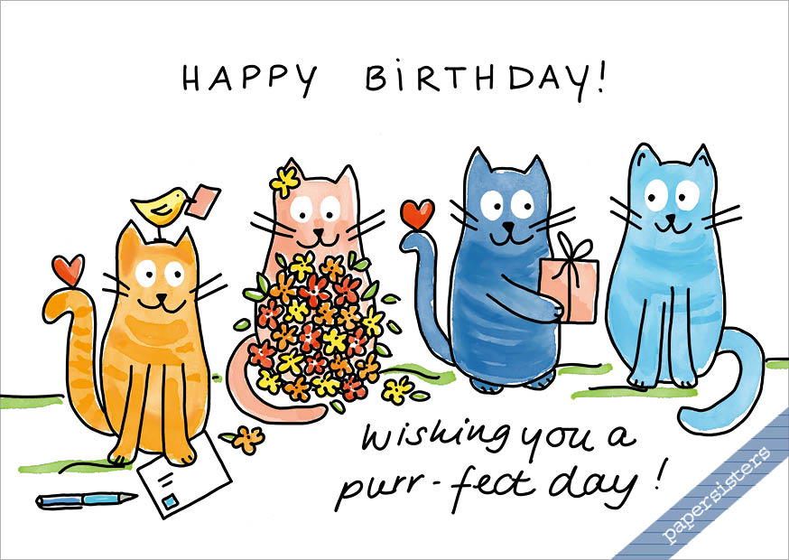 Just Cats - Happy Birthday