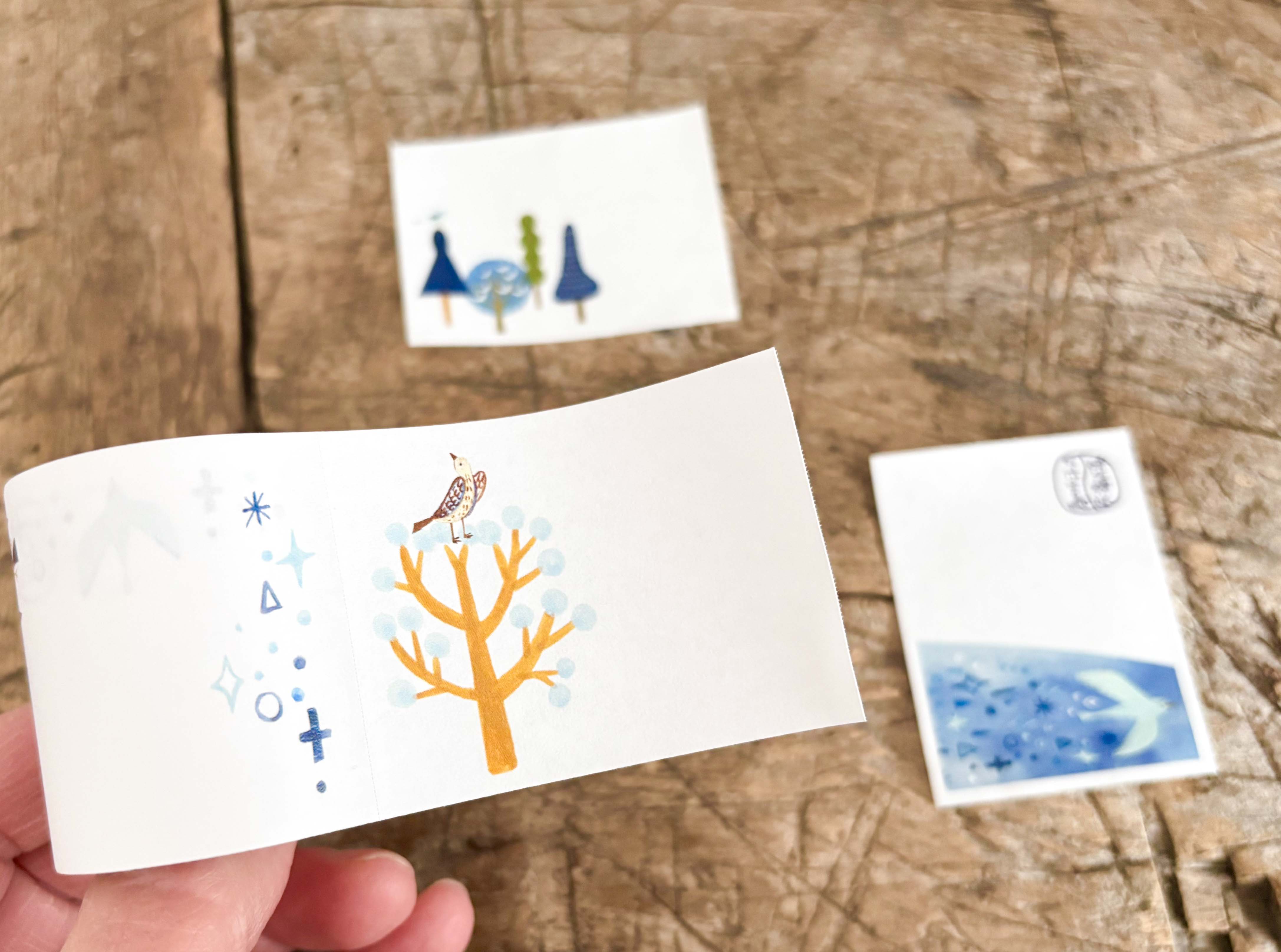 Sticky Notes - Memo Sticker - Birds and Trees