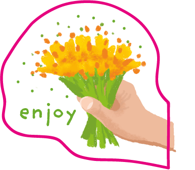 S* Sticker Strauß Blumen Kontursticker 28x28 5er