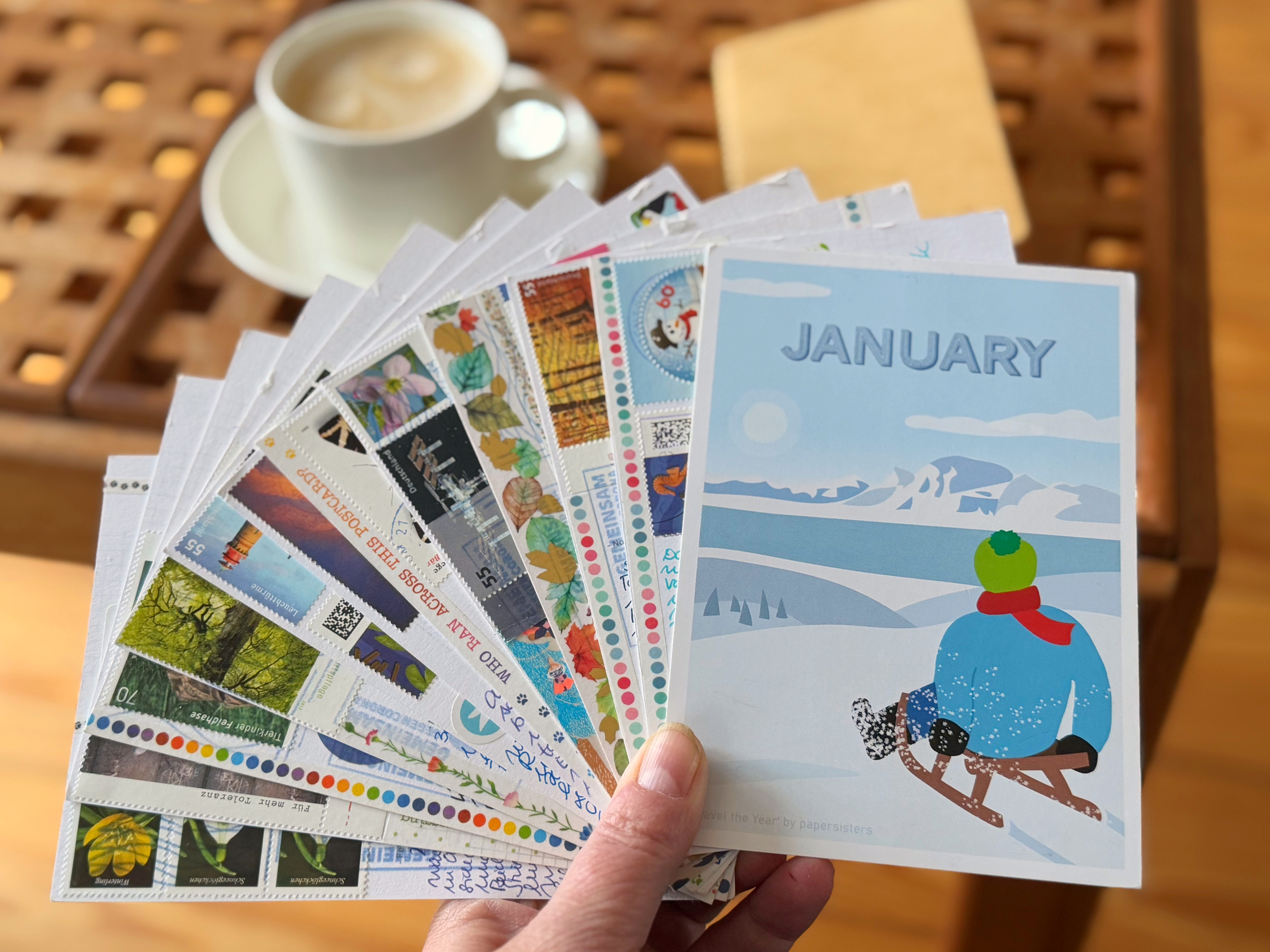 Mein Postkarten-Tagebuch - eine Postkarte pro Monat Mein Postkarten-Tagebuch - eine Postkarte pro Monat