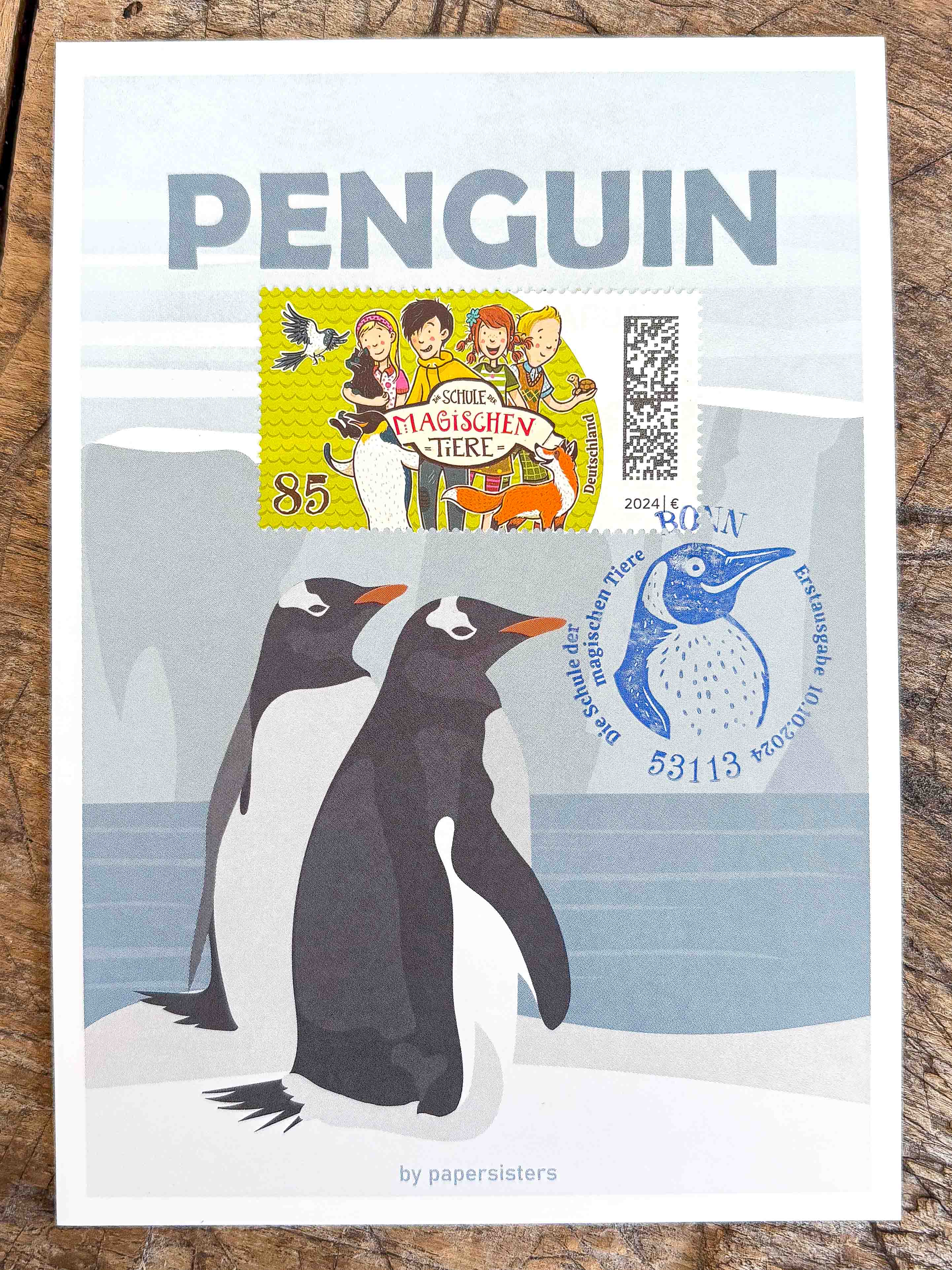 Maximum Postcard Penguin 2nd version
