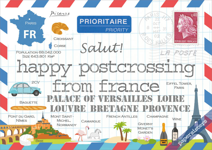 Happy Postcrossing FR 3rd Edition