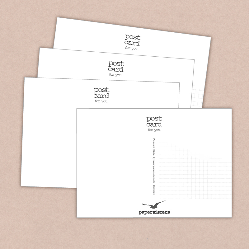 Postcard Stickers