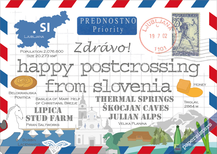 Happy Postcrossing SI