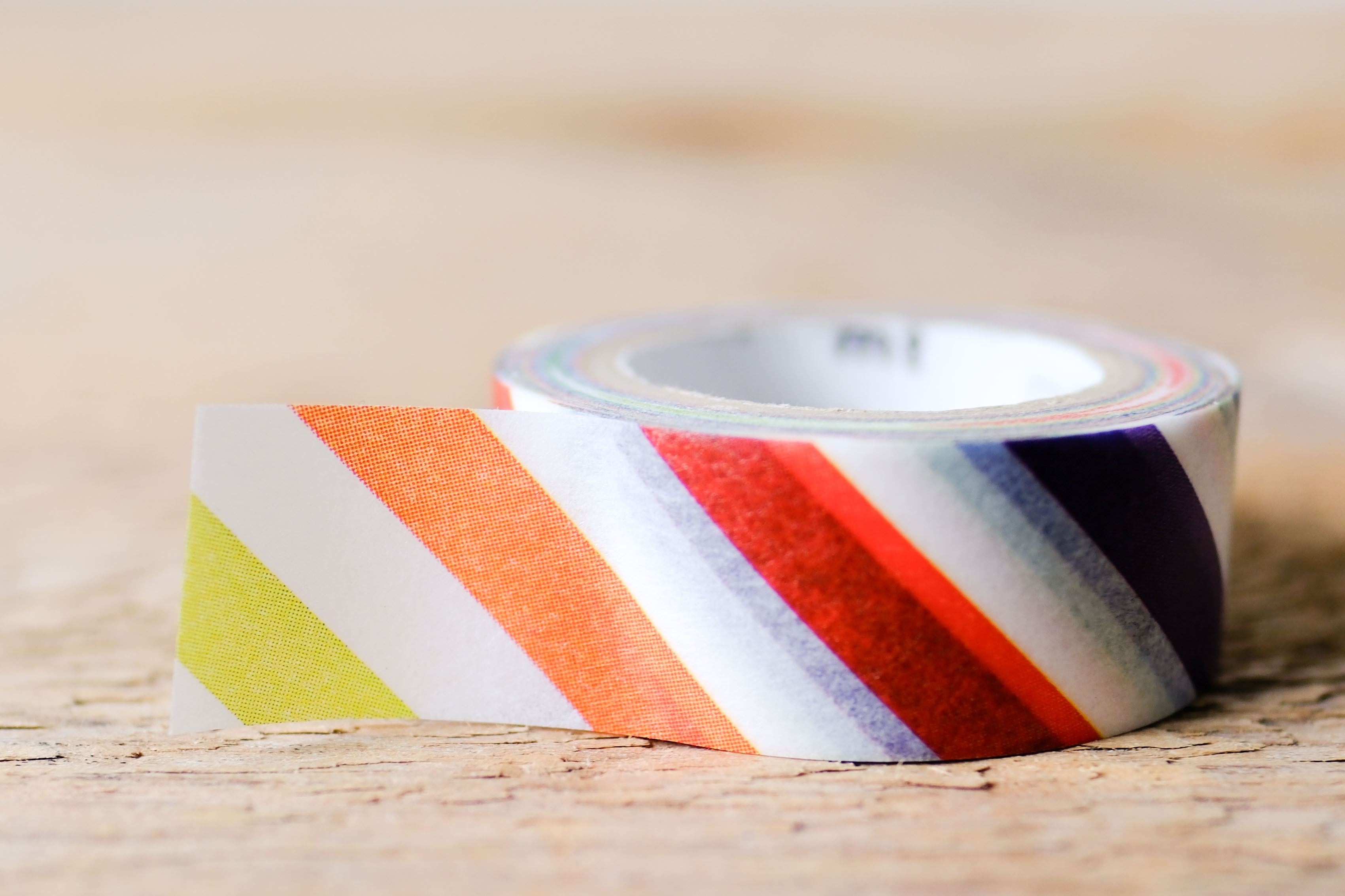 mt masking tape for kids colorful stripe