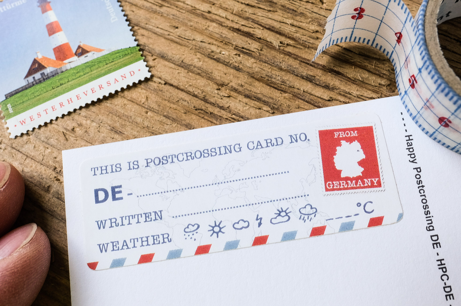 Postcard ID DE Sticker Set 
