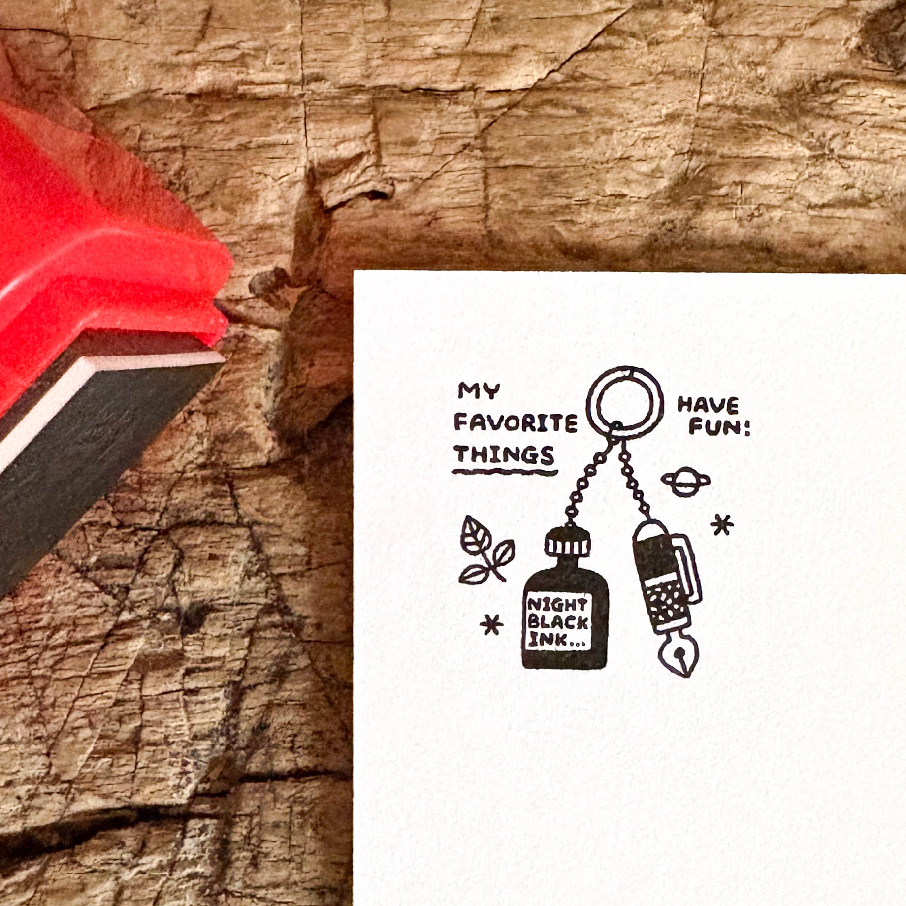 Stempel "Key Ring" 