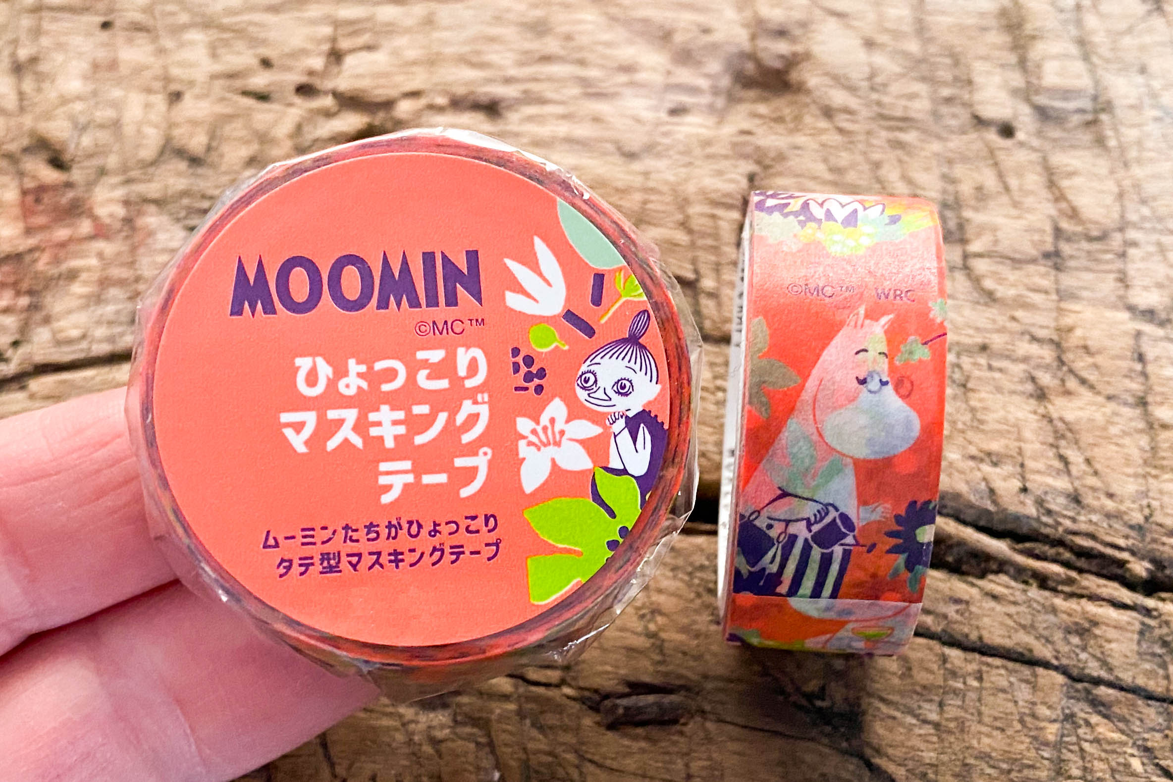 The Moomins Masking Tape Flower Orange