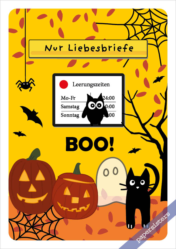 Briefkasten Halloween  Briefkasten Halloween