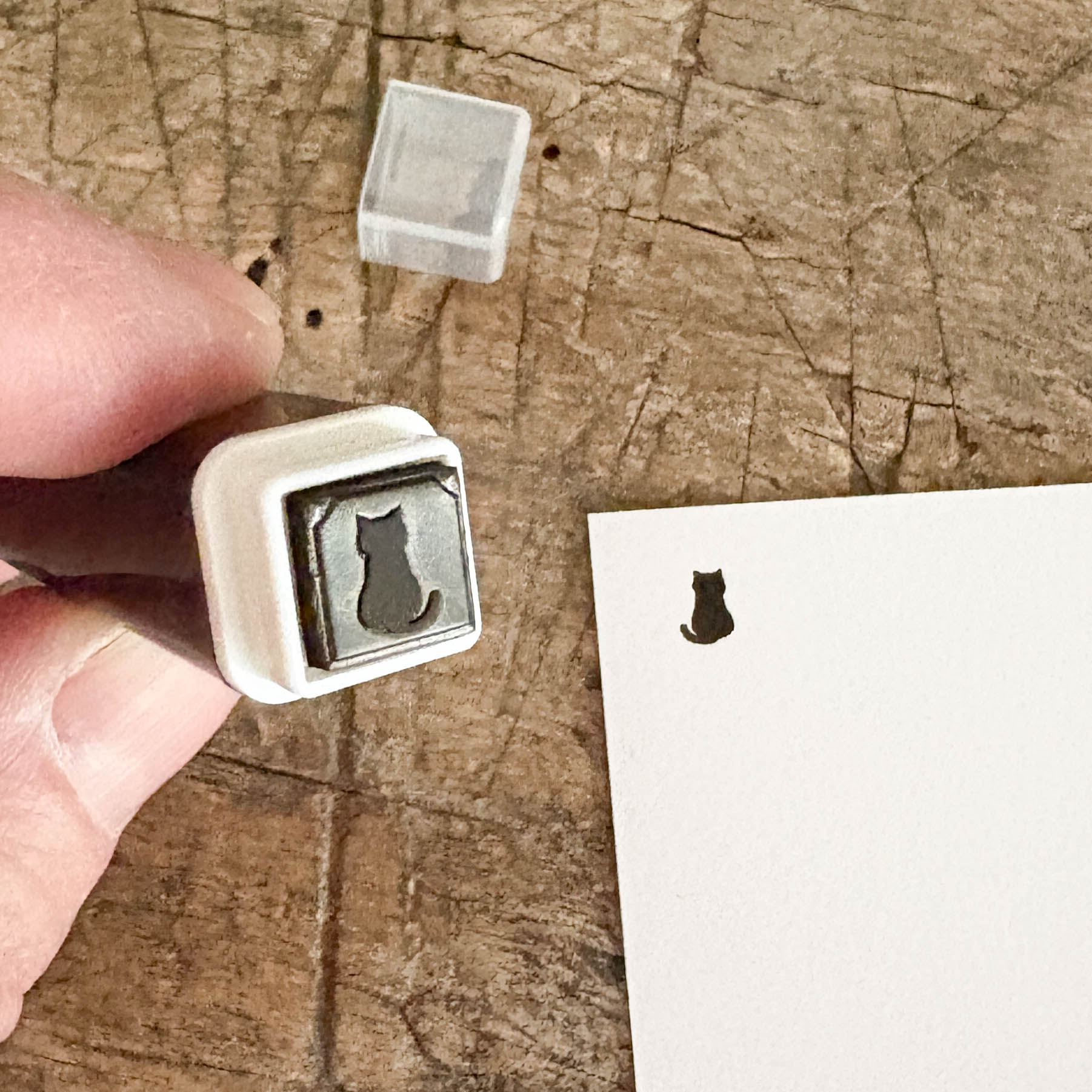Ministempel "Katze"
