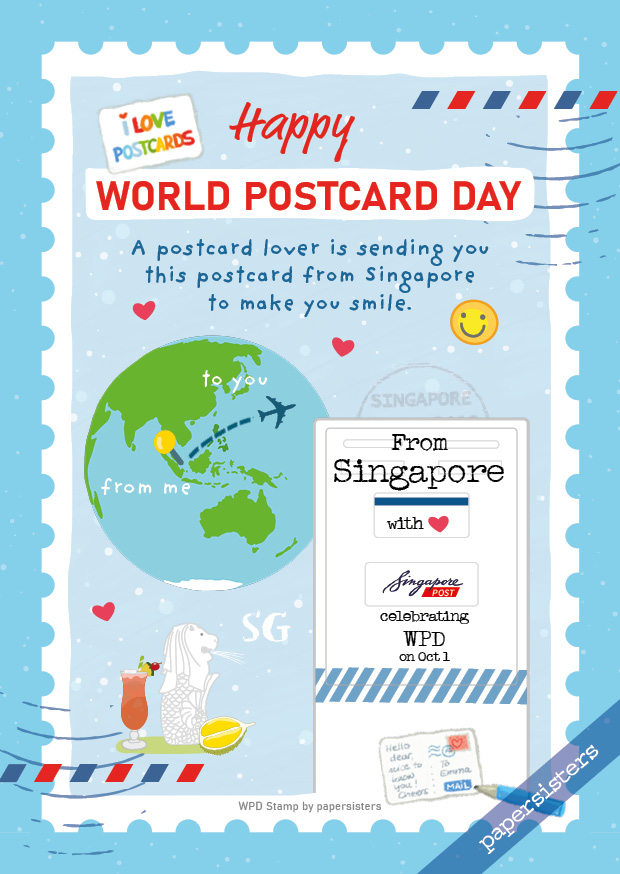 WPD Stamp SG - Singapore -  WPD Stamp SG - Singapore -