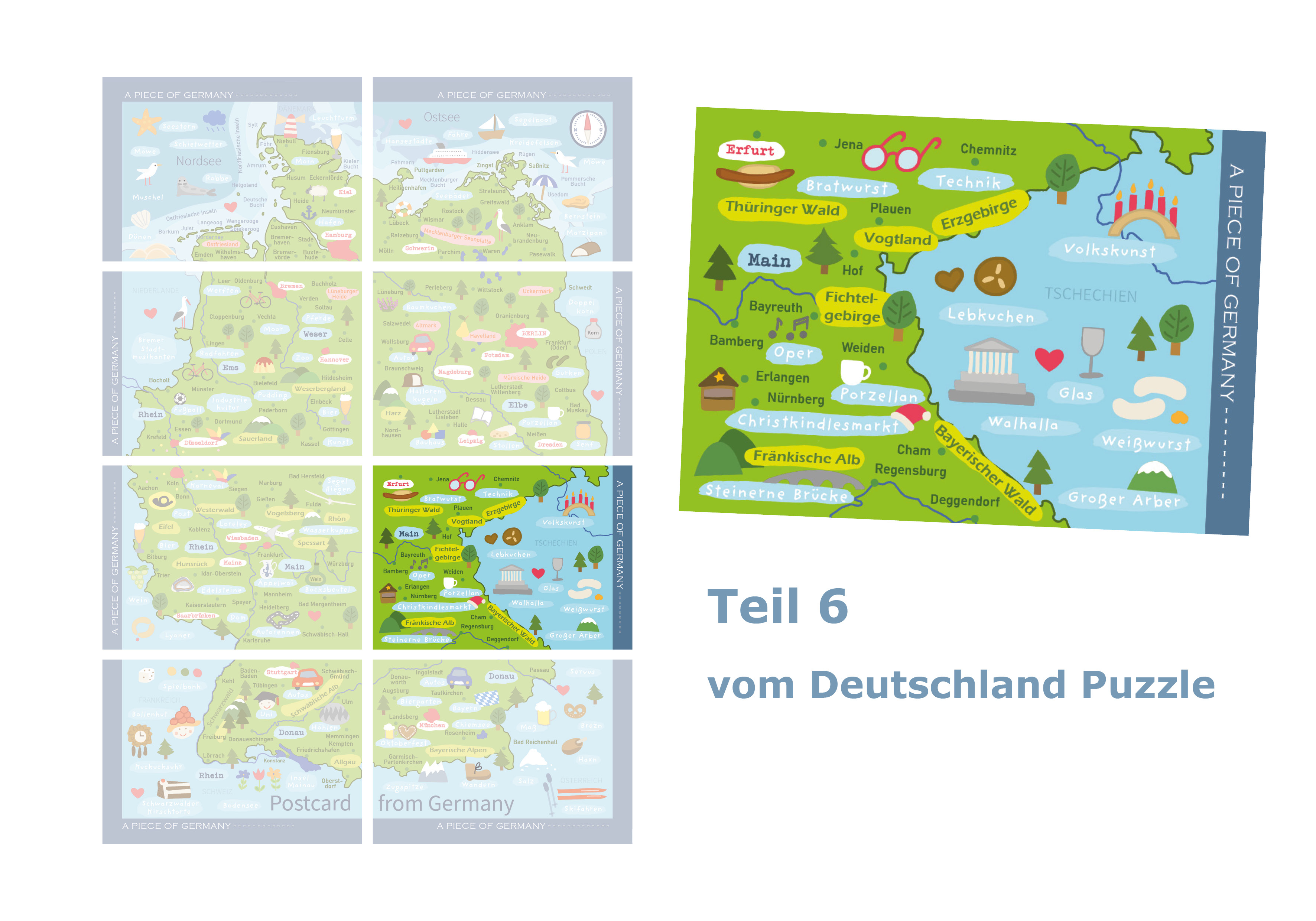 Deutschland Puzzle - Teil 6