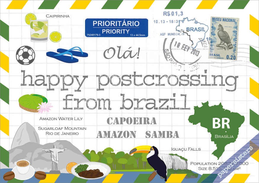 Happy Postcrossing BR