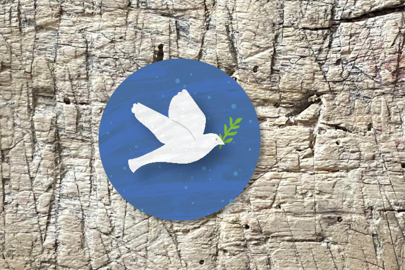 Dove of Peace Sticker Set 60 pieces