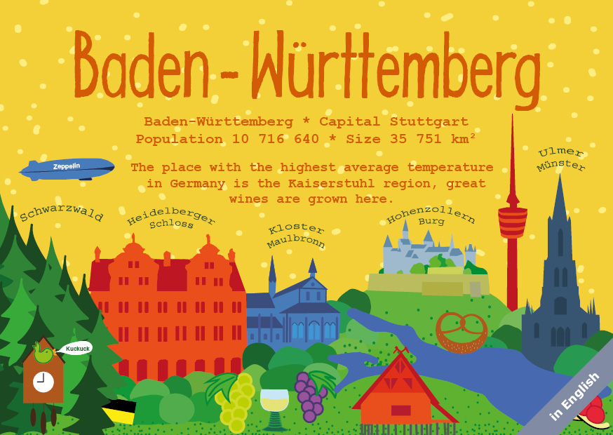 Baden-Württemberg - German Landmark Series