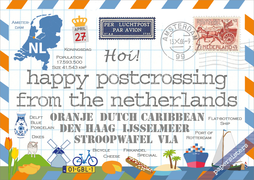 Happy Postcrossing NL - 3rd Edition