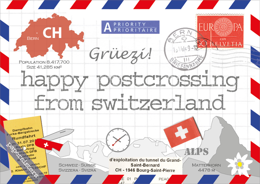 Happy Postcrossing CH