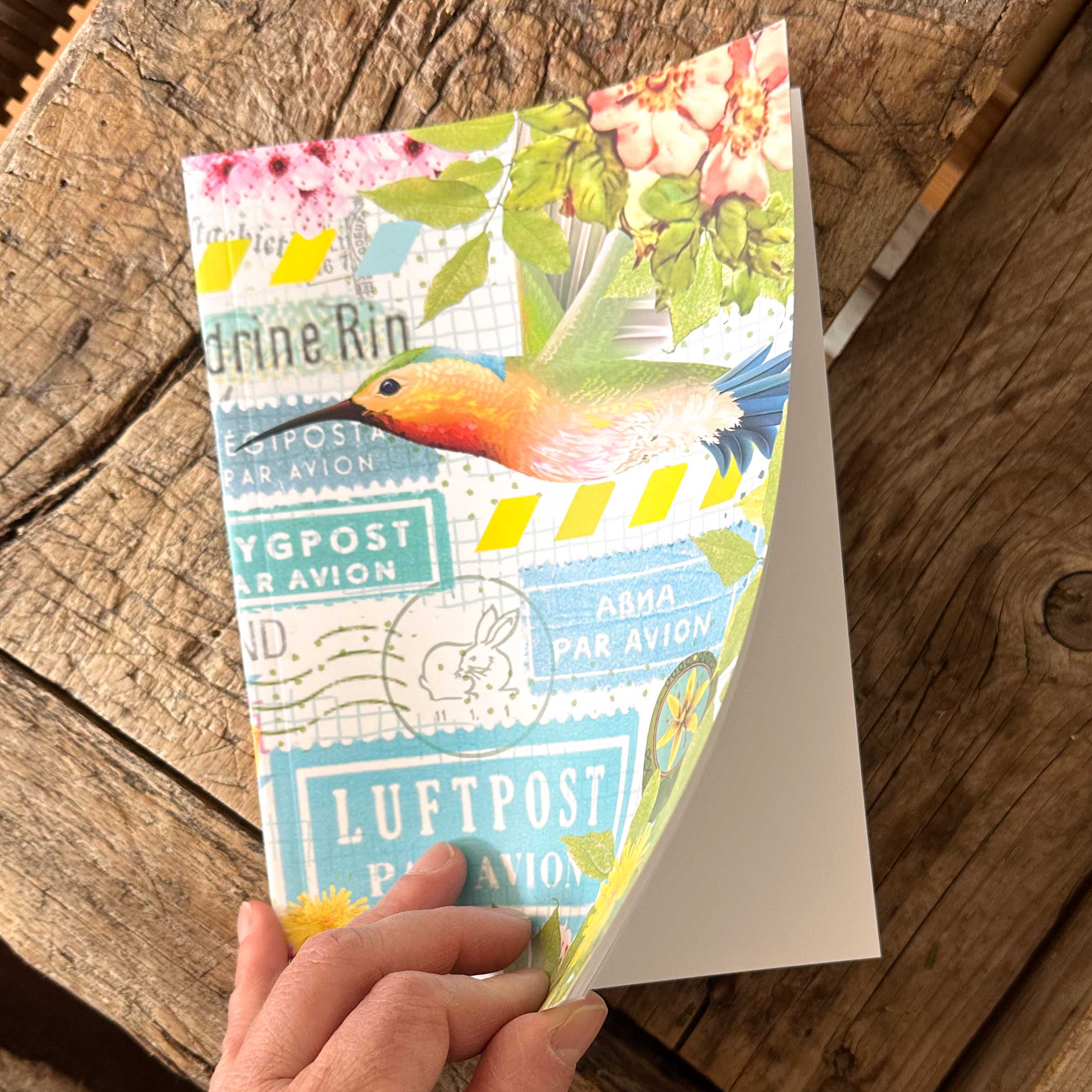 papersisters Heft "Be happy Mailart" 