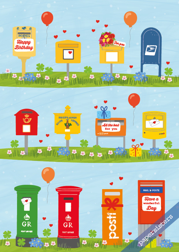 Birthday Mailboxes  Birthday Mailboxes