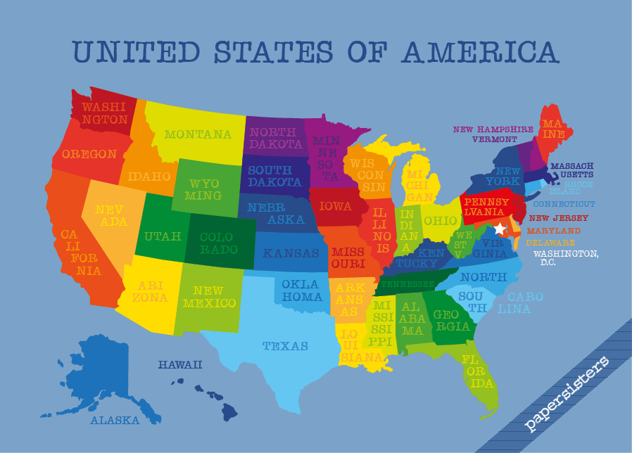 Bright United States of America