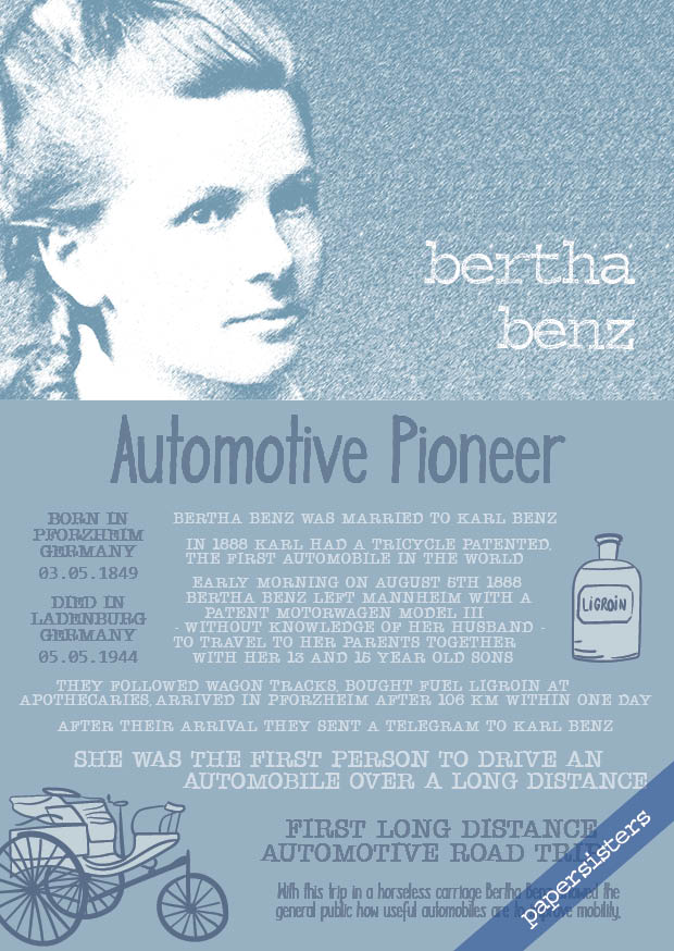 Bertha Benz  * Women *  