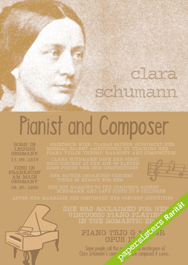 Clara Schumann * Women * Rarität