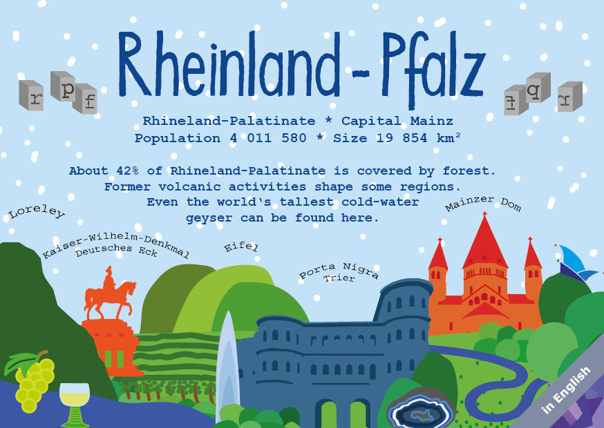 Rheinland-Pfalz - German Landmark Series