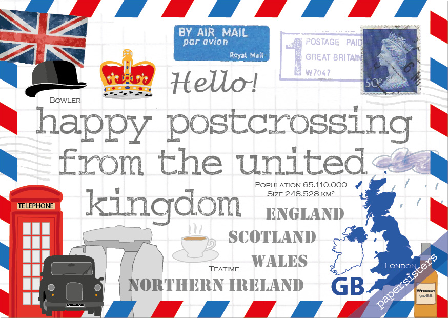 Happy Postcrossing GB