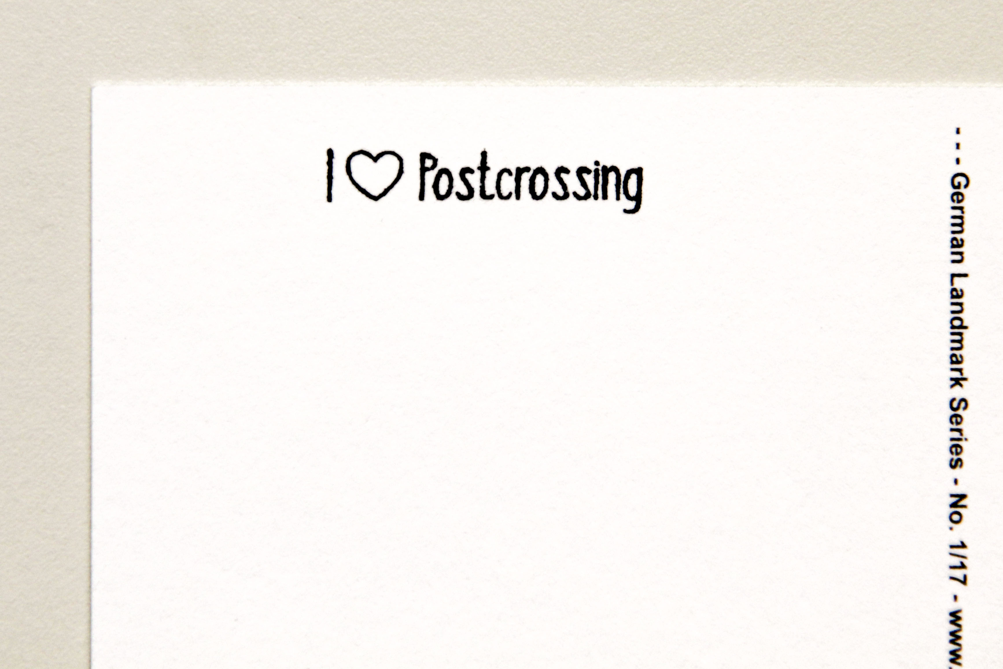 I Love Postcrossing