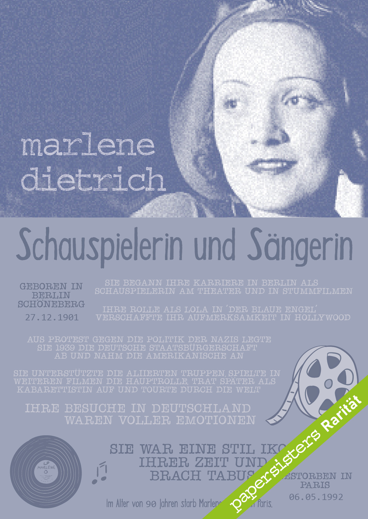 Frauen - Marlene Dietrich * Rarity