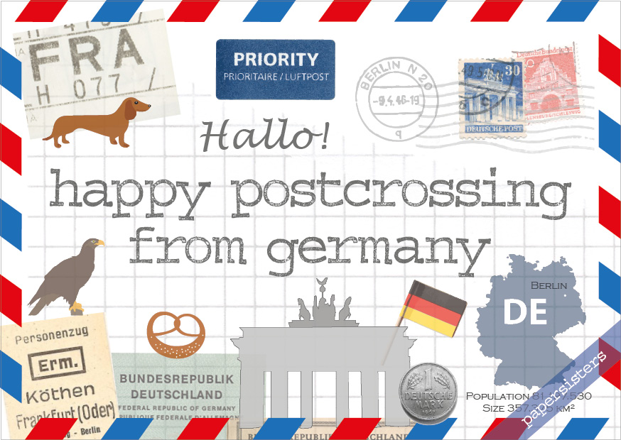 Happy Postcrossing DE