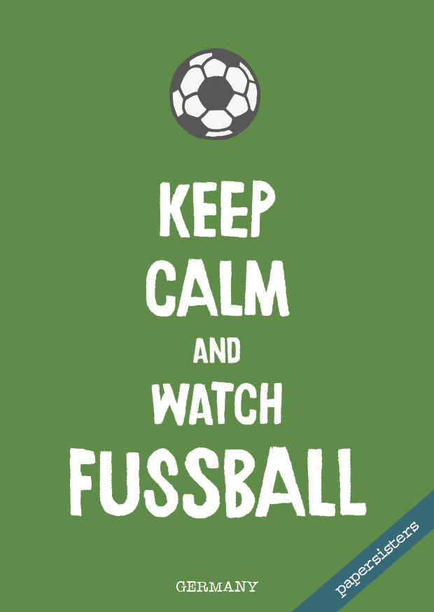 Keep calm Fussball - No.7