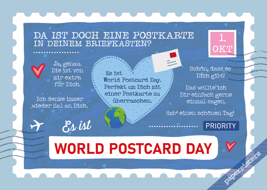 papersisters-Postkarte-Es-ist-World-Postcard-Day Es ist World Postcard Day!