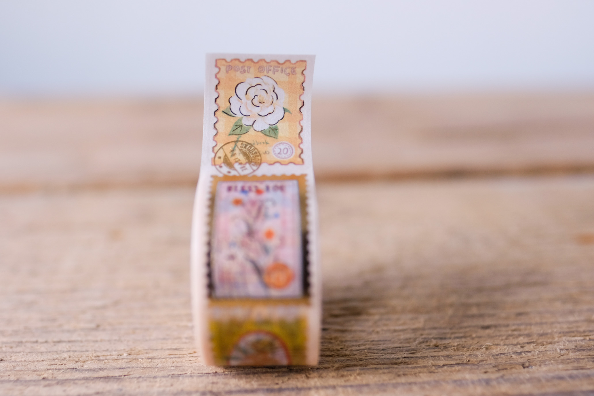 Masking Tape Glitter Post Office Plant Yellow