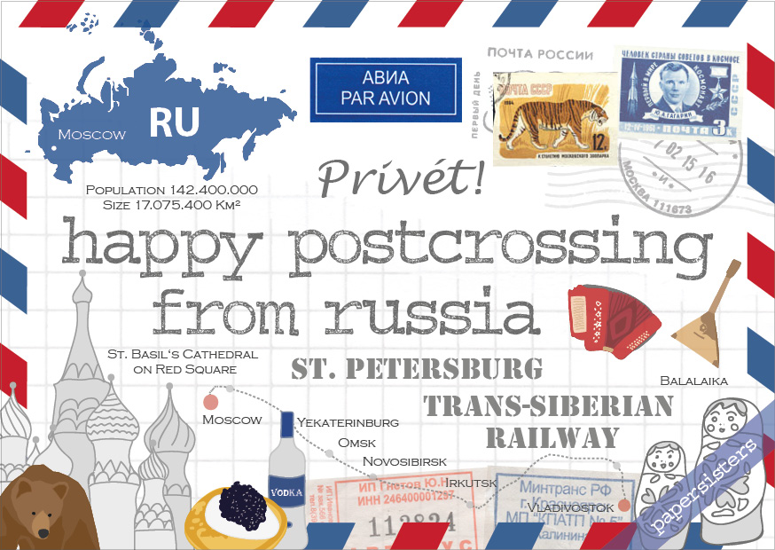 Happy Postcrossing RU