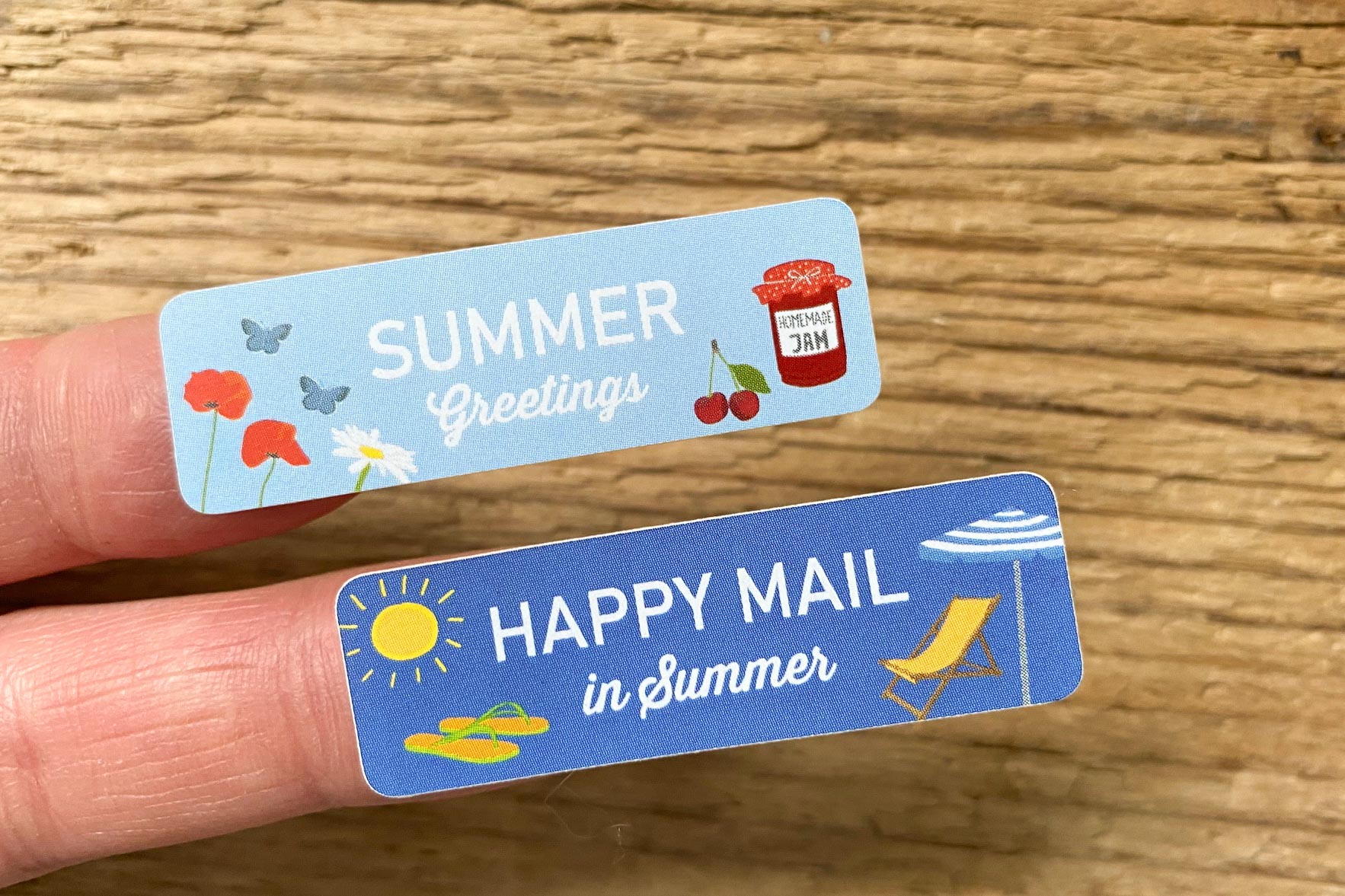 papersisters-Summer-Mail-Sticker-Aufkleber Summer Mail Sticker Set