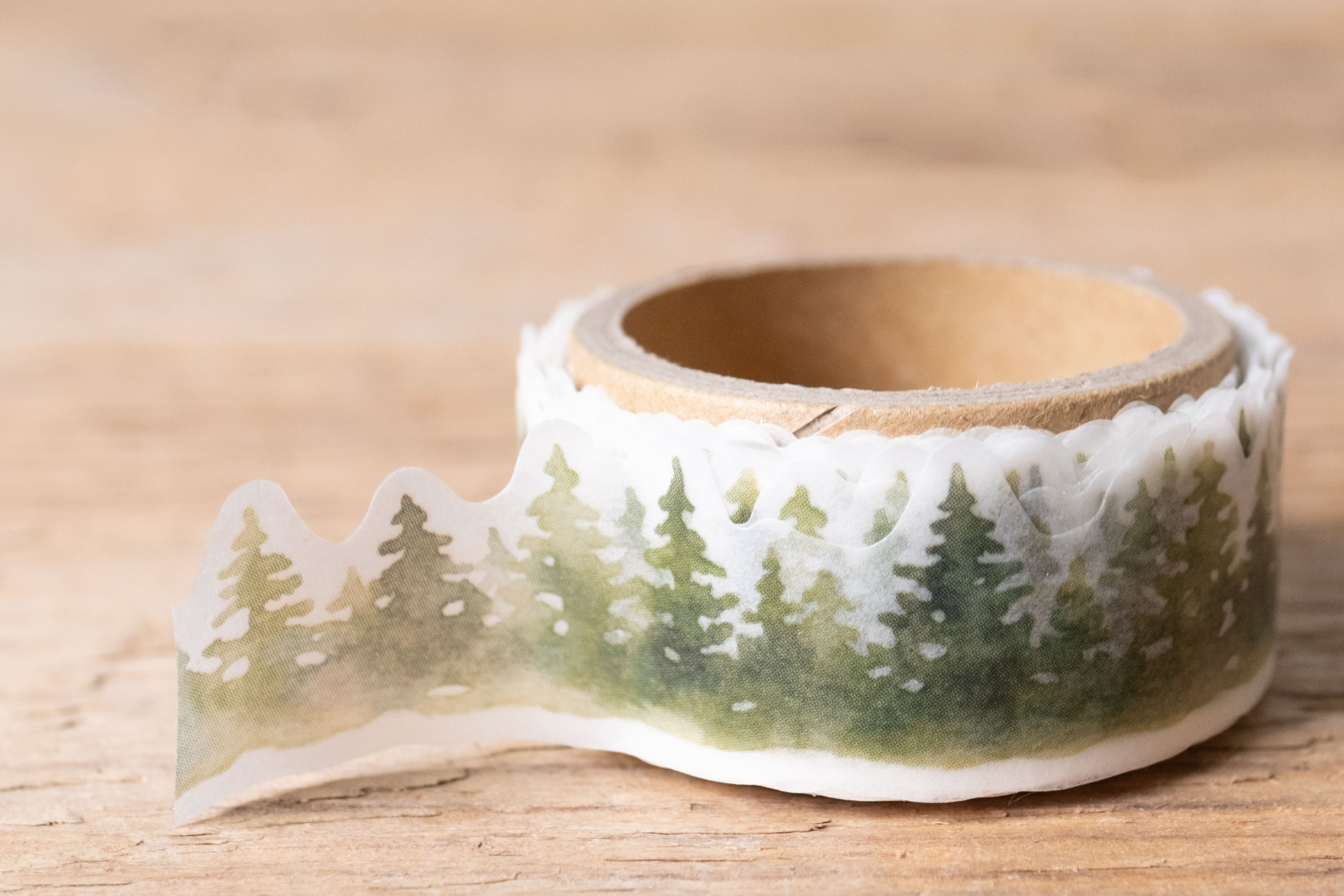  Masking Tape Die-Cut Tree