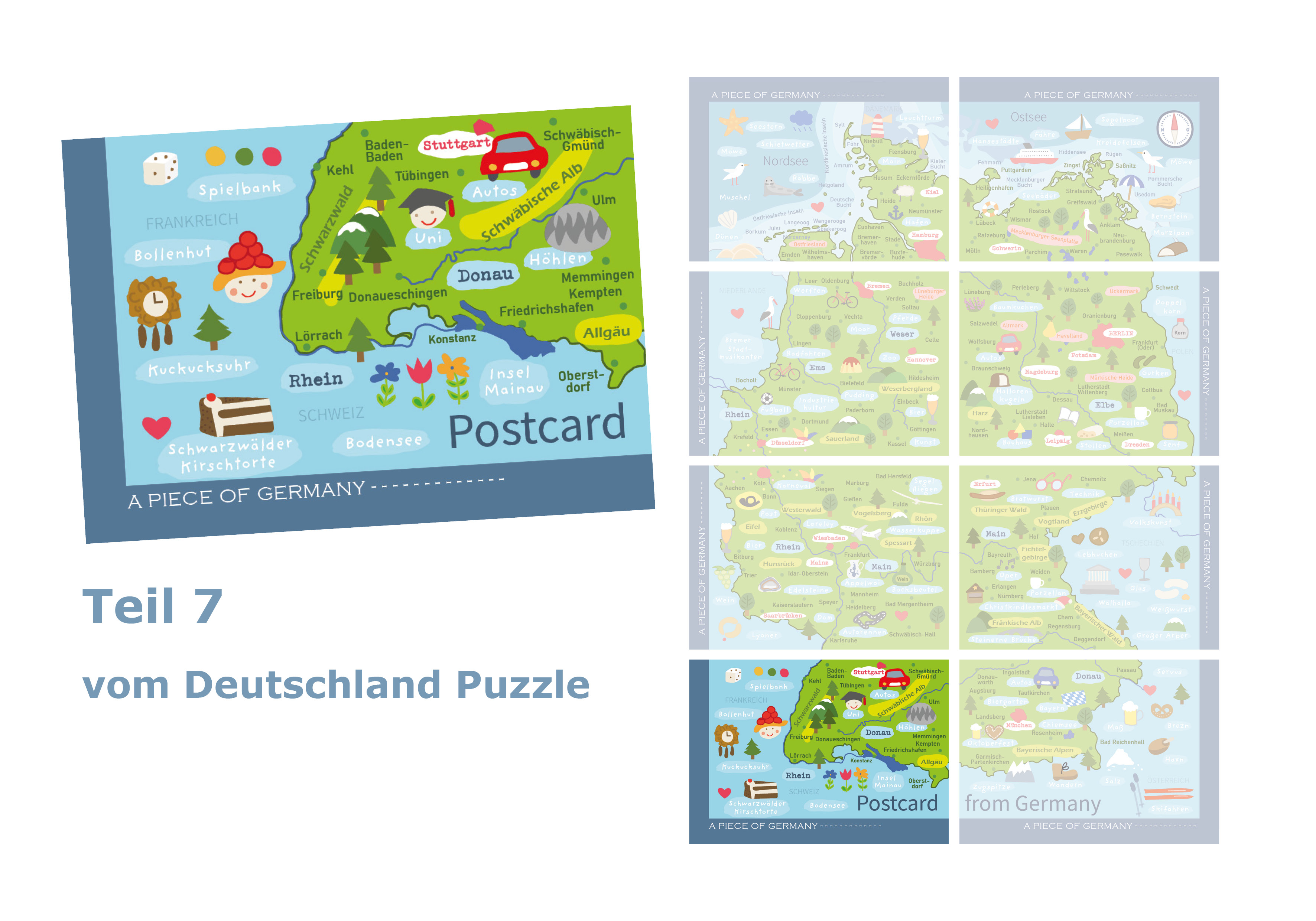 Deutschland  Puzzle - Teil 7