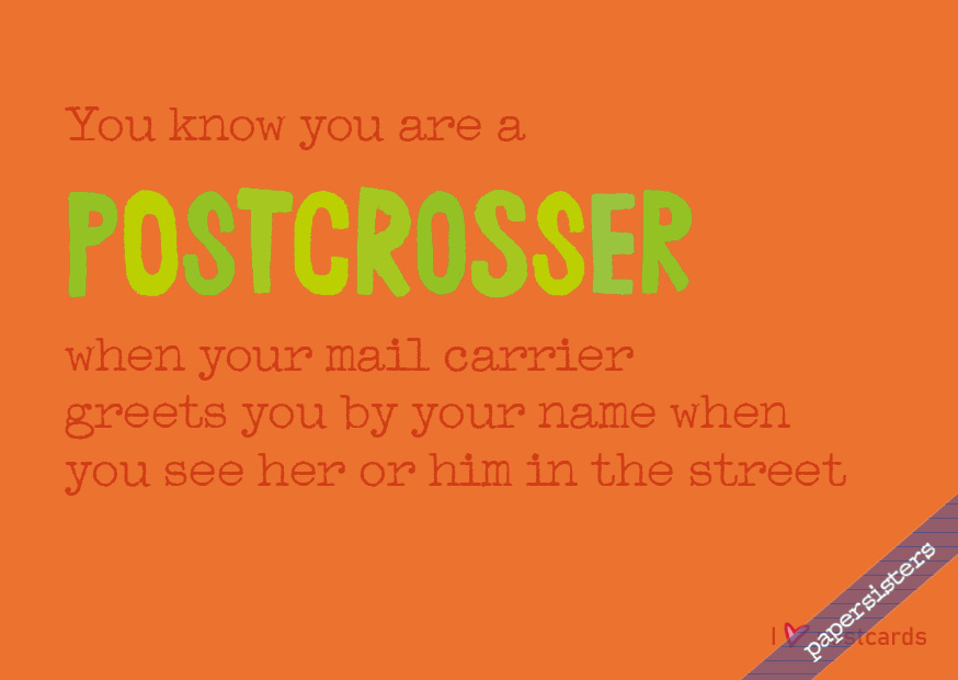 Life of a Postcrosser No.12