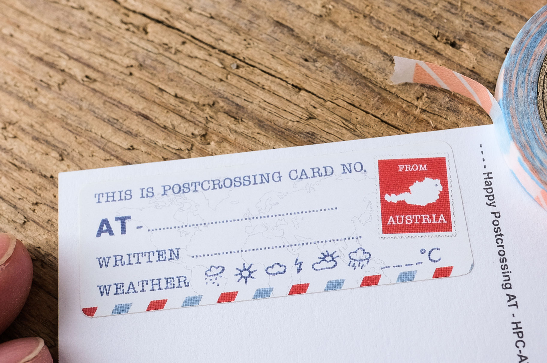 Postcard ID AT Sticker Set