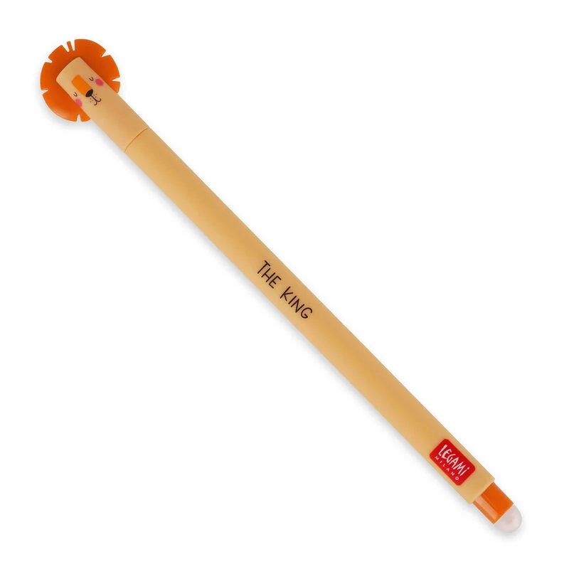 LION erasable pen orange