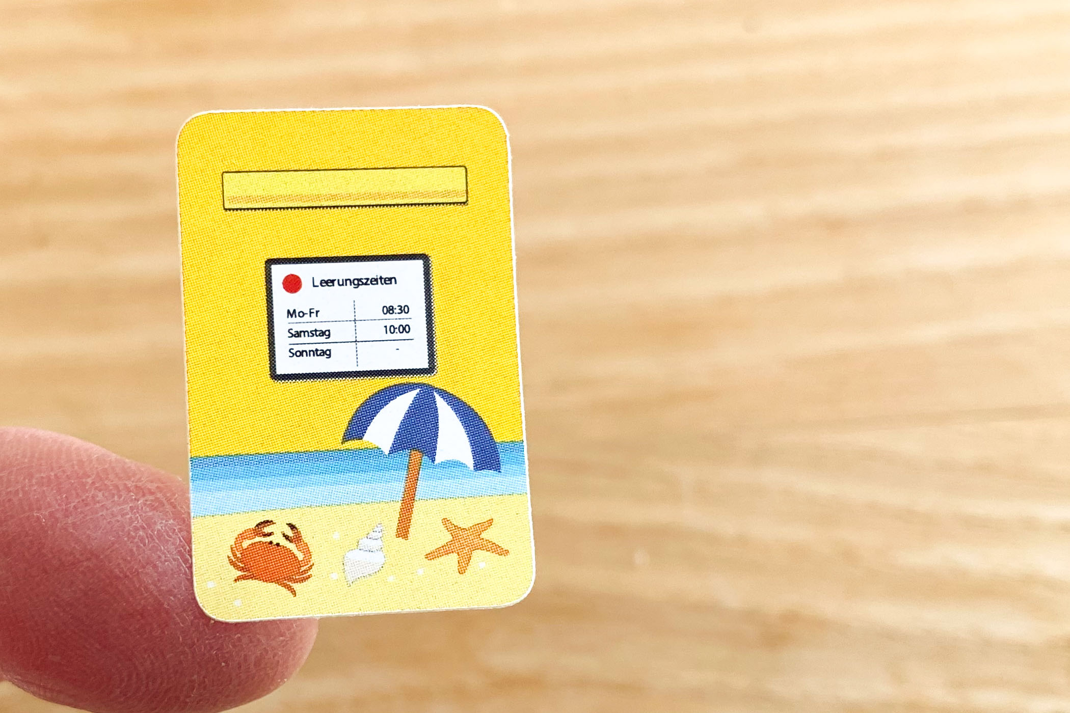 Mailbox Sticker Beach Set 